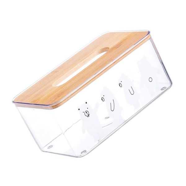 

tissue boxes & napkins 1pc household napkin box decorative case living room storage