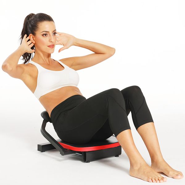 Ab Roller Sit-Up Bank Board Fitness Muskeltrainer Sit-Ups Ausrüstung Sport Crossfit Liegestütze Home Rebound Tragbares Bauchtraining Abnehmen Bodybuild Roller