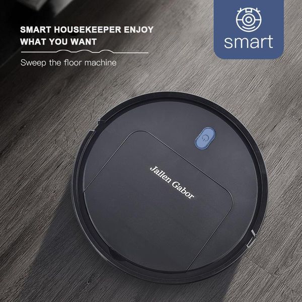 

robot vacuum cleaner sweep and wet mopping disinfection for hard floors&carpet run 120 mins usb charge cleaners
