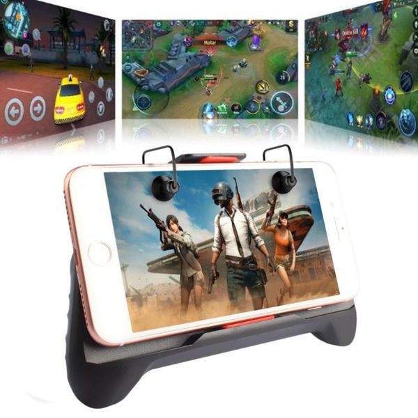 

game controllers & joysticks buyincoins for mobile controller shooter trigger fire button handle holder cell phone accessories #290840
