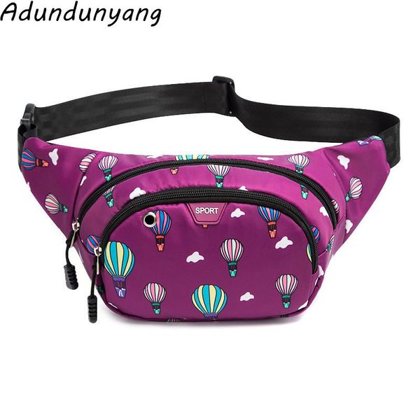 

fashion women waist bag fanny pack large capacity crossbody chest bags banana ladies belt phone