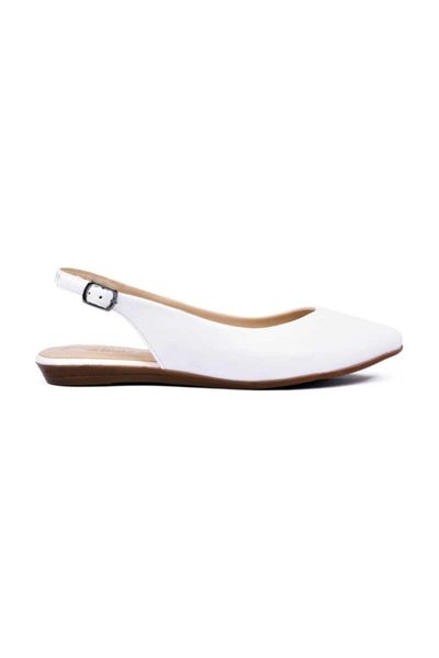 

sandals white skin faux leather women 's, Black