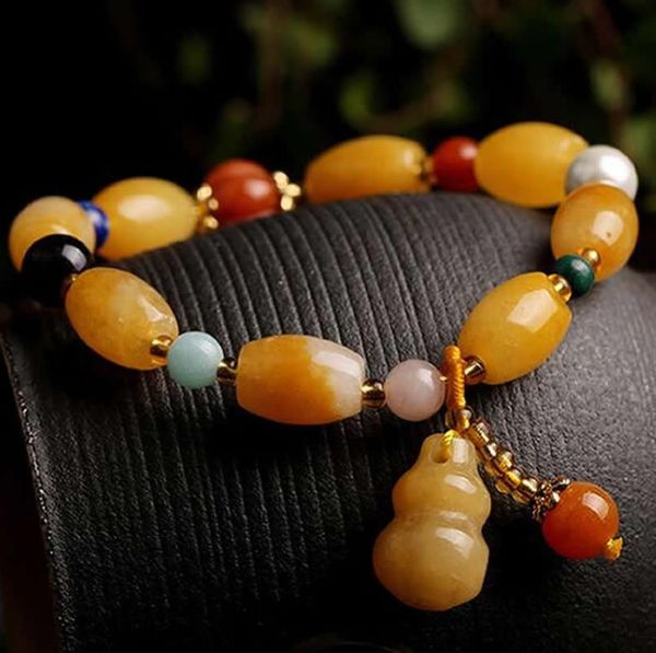 

beaded, strands 2021 fashion agate simple crystal women cat eye opal jewelry multicolor bracelet fcsl89, Black