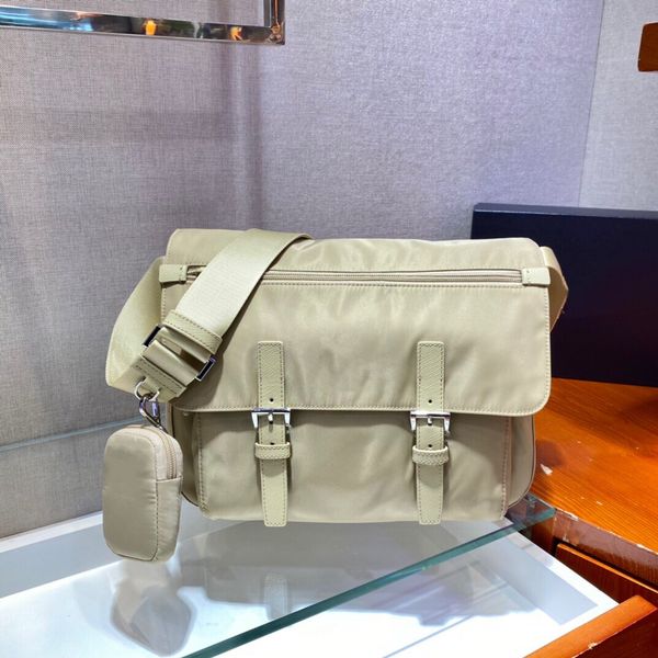 

2021 mens shoulder bags canvas leather designers messenger bag famous trip postman classic handbag briefcase crossbody good quality wallet p