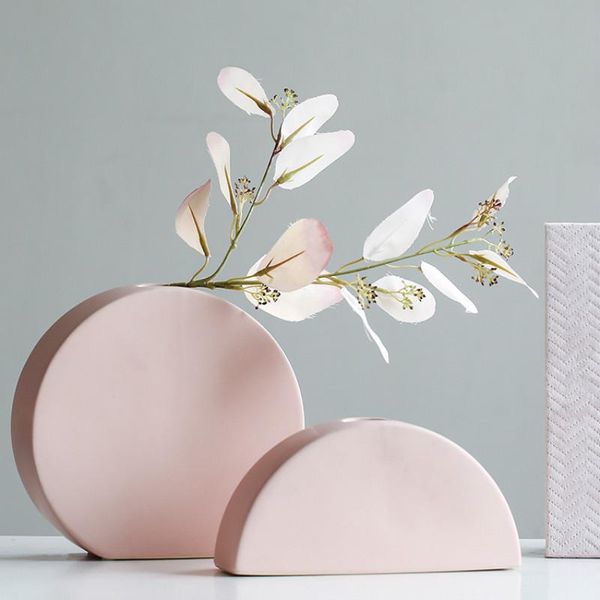 

vases creative nordic vase ceramics living room modern simple art table decor decoracion hogar moderno home craft da60hp