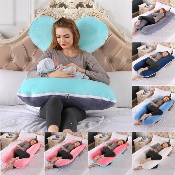 

pillow inflatable pregnancy u shape sleeping support for pregnant women cozy bump maternity full body side sleeper