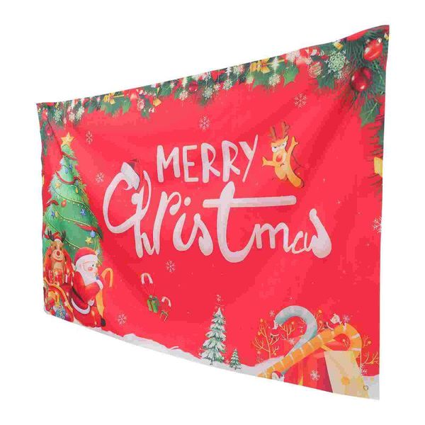 

party decoration 1pc christmas hanging tapestry background digital printed