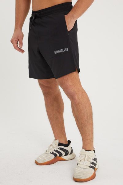 

men's shorts gymwolves male sports | energy series, White;black