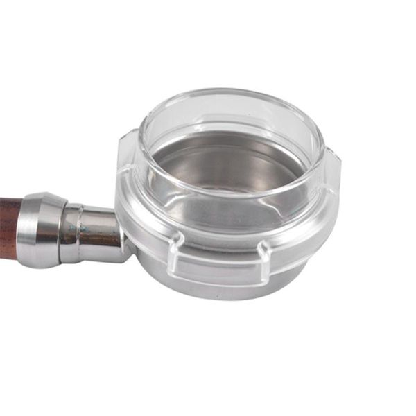 

coffee filters 58mm plastic intelligent dosing ring for machine handle tamper powder espresso tool funnel portafilter