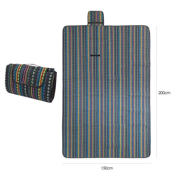 

outdoor pads camping folding picnic portable mat moisture-proof tent pad hiking beach