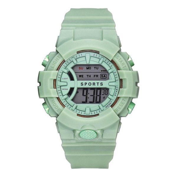 

wristwatches quartzÂ multifunction sports watch ladies fashion chronograph women wristwatchÂ imitation leather strap candy color reloj dam, Slivery;brown