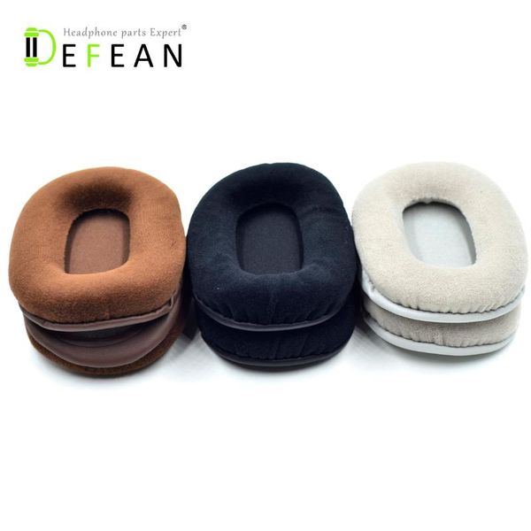 

headsets defean velvet velour oval colour 3 ear pads cushion replacement for audio-technica ath-m40 ath-m50 m50x m30 m40 m35 sx1 m50 m50s