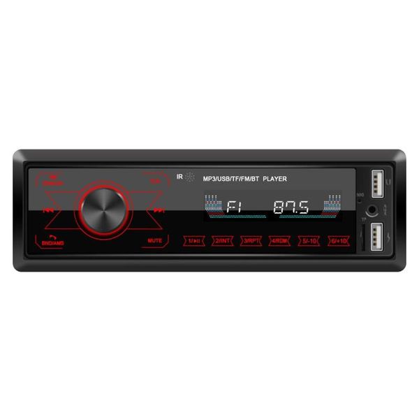 

single 1 din car stereo mp3 player in dash bluetooth aux-in fm radio receiver head unit & mp4 players
