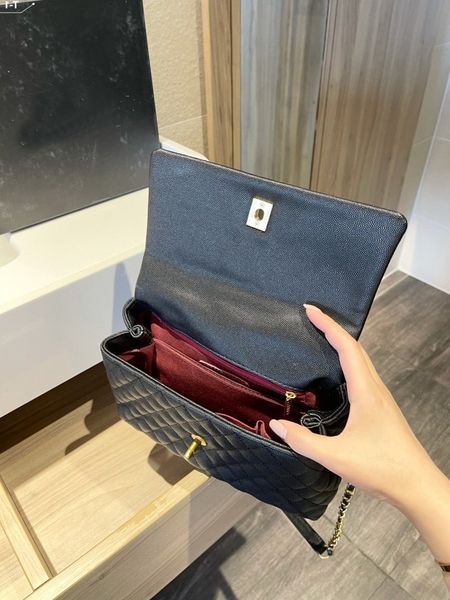 

luxury designers women shoulder bags handbag fashion leather ladies cross body bag gold logo with nine color 25cm*11cm*16cm##19