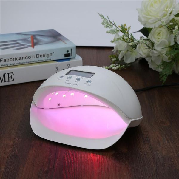 

smart auto sensor 50w uv lamp nail 28 leds dryer for all gel manicure art polish varnish 365nm+405nm buttom1