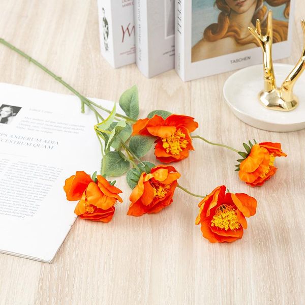 

artificial flowers peony office decor wedding decoration home decore decorative & wreaths