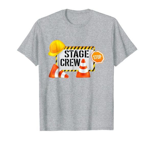 

stage crew t shirt for theater or concert crews, White;black