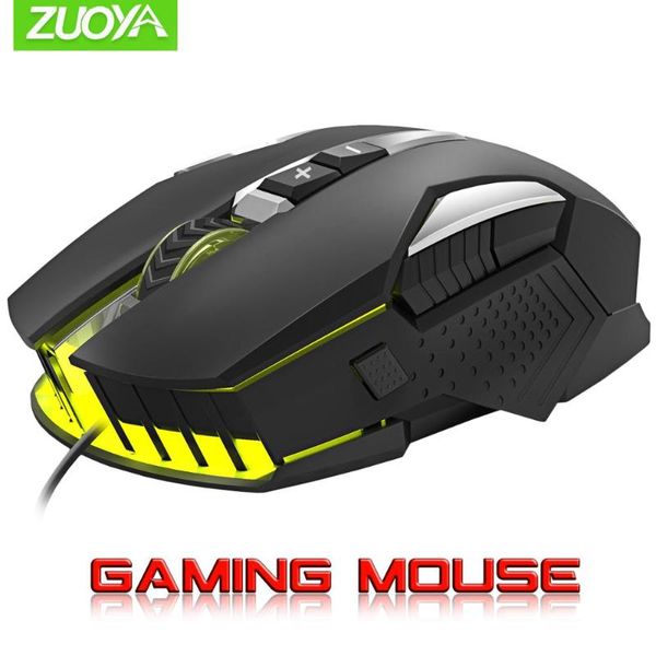 

professional gaming mouse dpi optical wired led backlight computer mice for lappc game