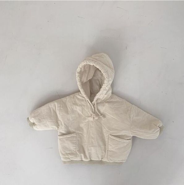 

jackets 2021 arrival girls boys thicken hooded coat winter full sleeve fashion kids coats 2-7 years hs395, Blue;gray