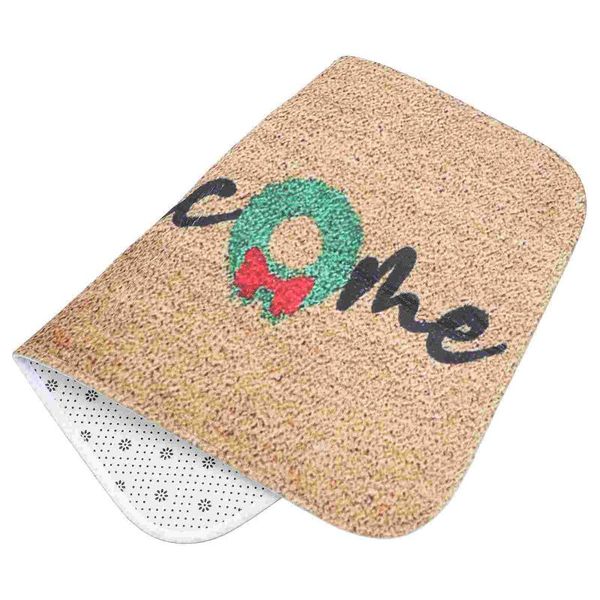 

carpets 1pc christmas door ground pads welcome floor rug pretty entrance mat