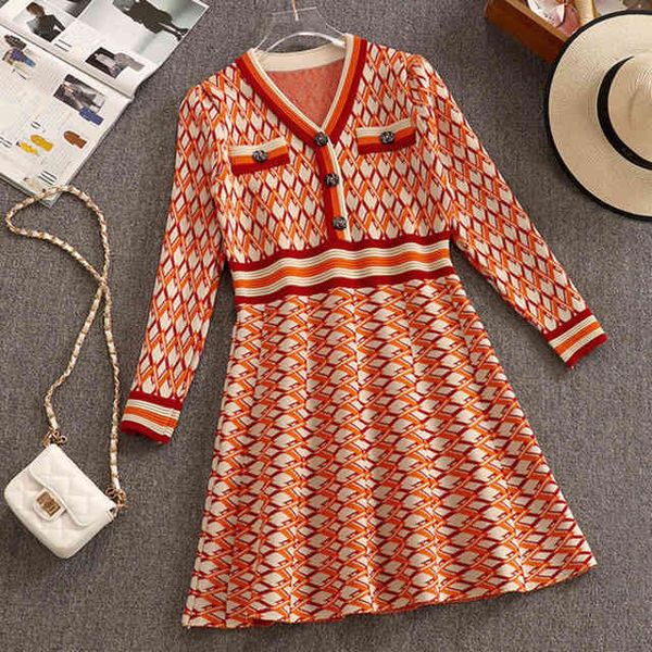 

dress o-neck single-breasted sleeve the short line jacquard plaid nightgown dressed in female mesh 2021 elegant spring, Black;gray