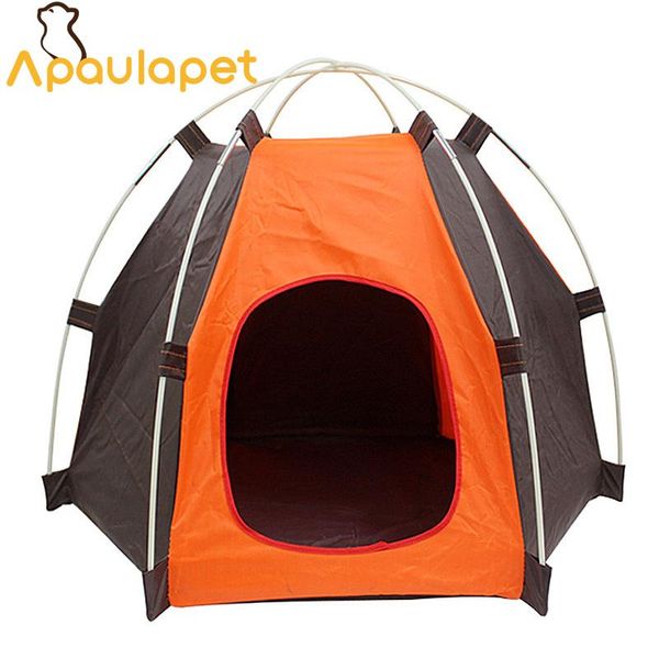 

kennels & pens apaulapet summer pet dog cat house cage tent portable outdoor puppy folding sleep bed kennel