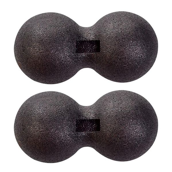 

fitness balls 2 pcs epp peanut massage ball fascia massager roller pilates yoga gym relaxing exercise equipment balls, s & l