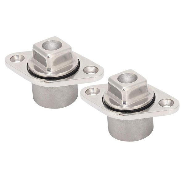 

rafts/inflatable boats drain plugs marine boat yacht plug 2 pack 316 stainless kit for bilge drainage accessories