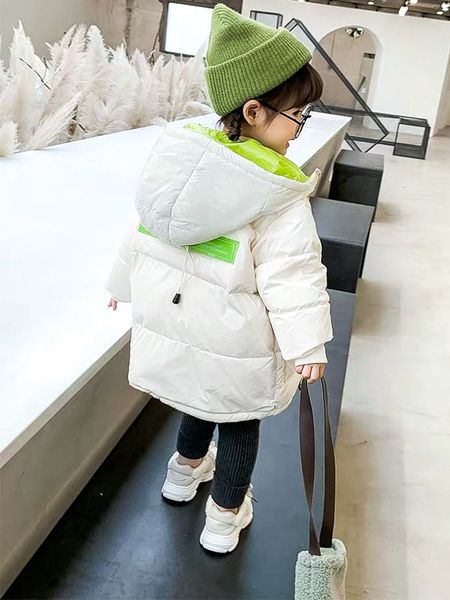 

the new children's down cotton padded clothes are thickened in autumn and winter boys girls wear jackets outside,, Blue;gray