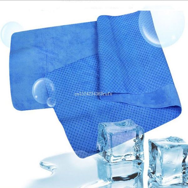 

towel 100pcs cold towels 80*17cm sport cooling sweat summer ice cool hypothermia
