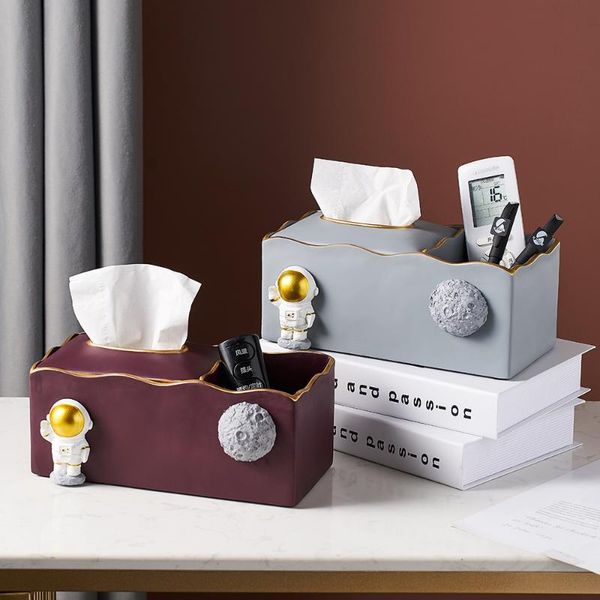 

tissue boxes & napkins nordic creative leuke home decor astronaut dozen character model woonkamer bedroom deskdecoration accessories gif