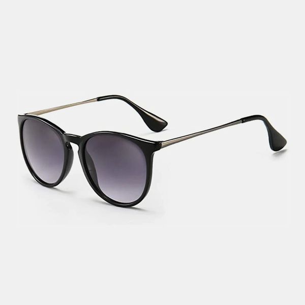 

retro vintage square shape oversize frame uv protection fashion sunglasses, Black