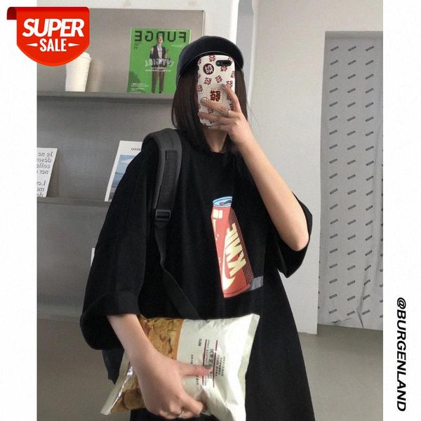

ripped short-sleeved women's design sense niche half-sleeved shirt loose harajuku style tide baseball uniform men #yp0j, White