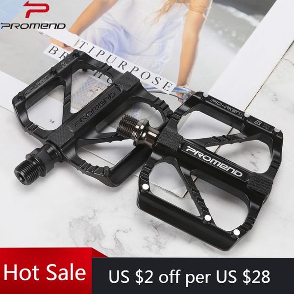 

bike pedals promend anti-slip ultralight bicycle pedal quick release flat mtb 3 bearings for mountain road accessories