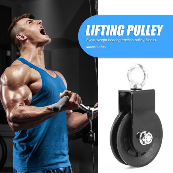 

stainless steel lifting pulley training bearing heavy workout gym equipment mute sport exercise accessories