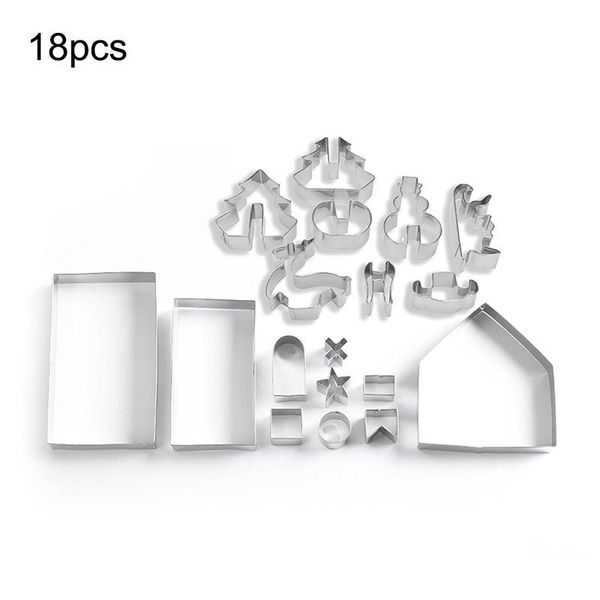 

baking moulds roasting tool biscuit mould cute christmas stainless steel curved cookie mold sugarcraft chocolate decorating plunger cutter
