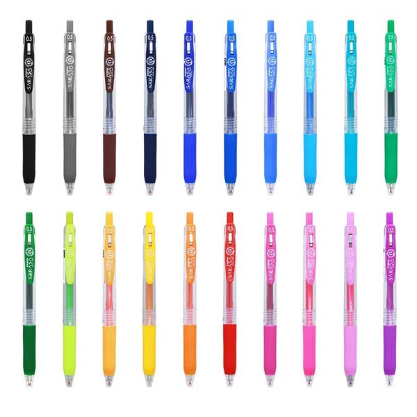 

zebra japane jj15 neutral pen gel 20 color student school suppli busins office