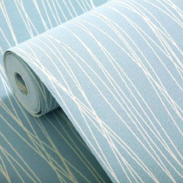 

wallpapers self-adhesive wood grain wallpaper non-woven fabric retro solid color stripe for living room home decor wall stickers
