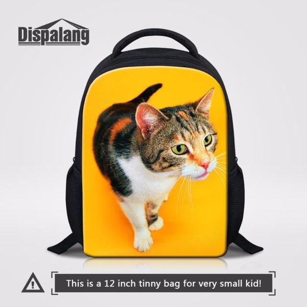 

backpack dispalang cute pet cat printing school bags for little boys girls children fashion kindergarten rucksack kids pack