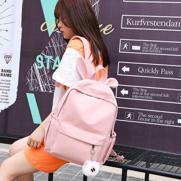 

backpack 2021 women's mini cute fashion ladies zipper double anti-theft bag