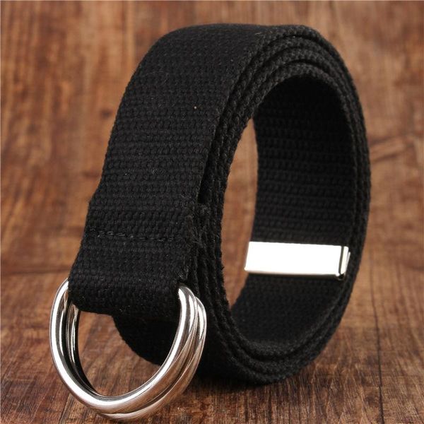 

women belt waist fashion designer belts canvas casual for jeans womens, Black;brown