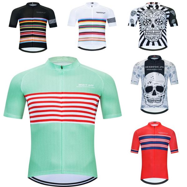 

racing jackets 2021 sets of cycling triathlon bicycle clothes breathable mountain suits ropa summer, Black;red