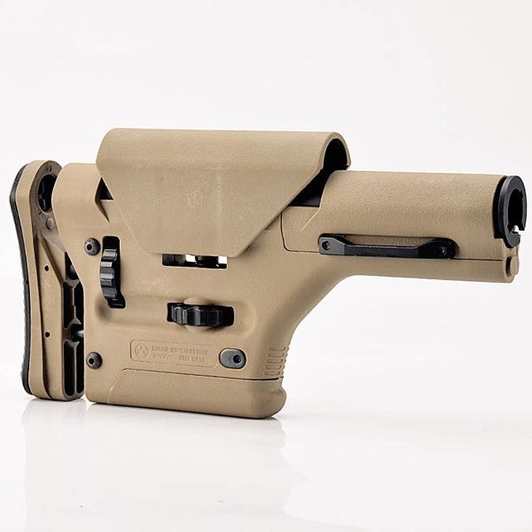 

prs pts ubr carbine stock aluminum alloy butt stock for m four /m16 series aeg rifle nerf hk416 m110 mk11 mk12