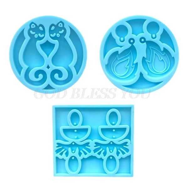 

craft tools earrings epoxy resin mold jewelry pendant ear drop dangles silicone mould diy crafts ornaments casting