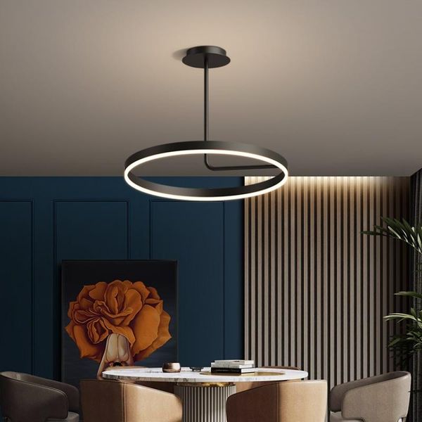 

pendant lamps nordic light luxury master bedroom off lamp modern minimalist round dining room personalized book led ceiling