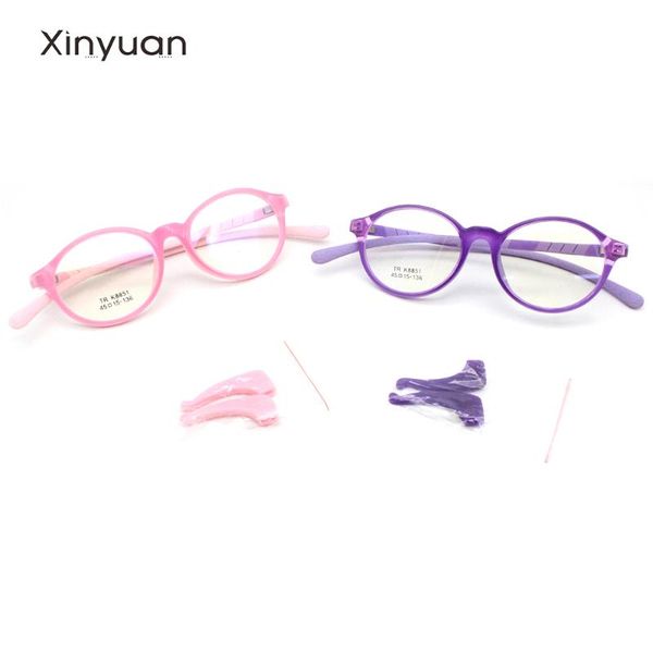 

fashion sunglasses frames 8851 comfortable kid glasses eyeglasses optical eyewear for children with accessory tr anti-blue lens, Black