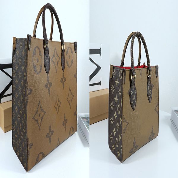 

designers bags shoulders bag handbag classic brown flower with original dust bag,large capacity multifunctional shopping 2 sizes for bag_sho