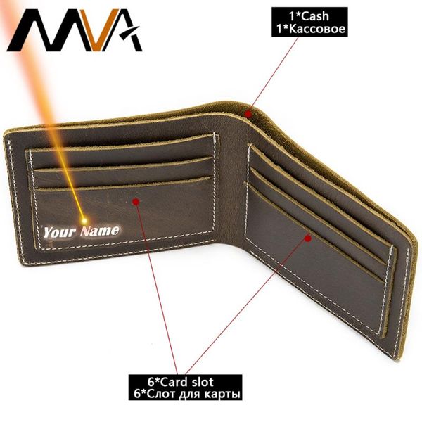 

wallets vintage leather wallet men slim rfid genuine card purse for man short purses carteira masculina 8811, Red;black