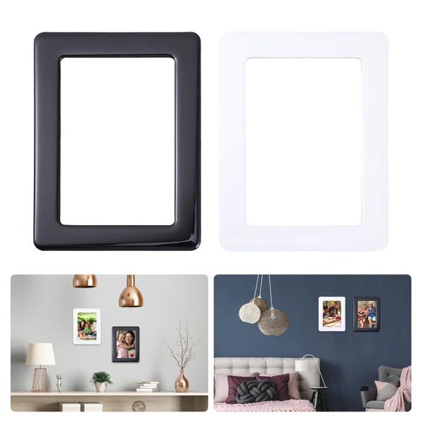 

frames 2pcs refrigerator magnetic picture frame po wall holder