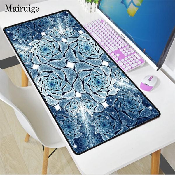 

mouse pads & wrist rests mairuige fractal picture cute pad gaming accessories xxl anti-slip pc computer keyboard desk mat large mousepad loc